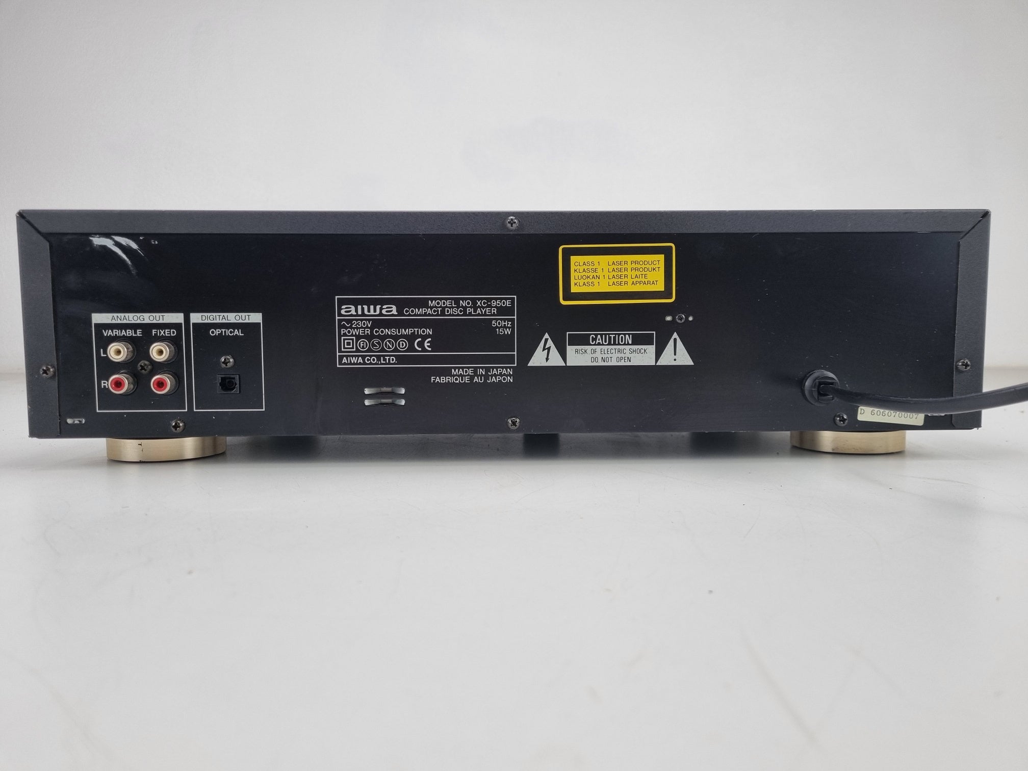 Aiwa XC-950 CD player - Not working