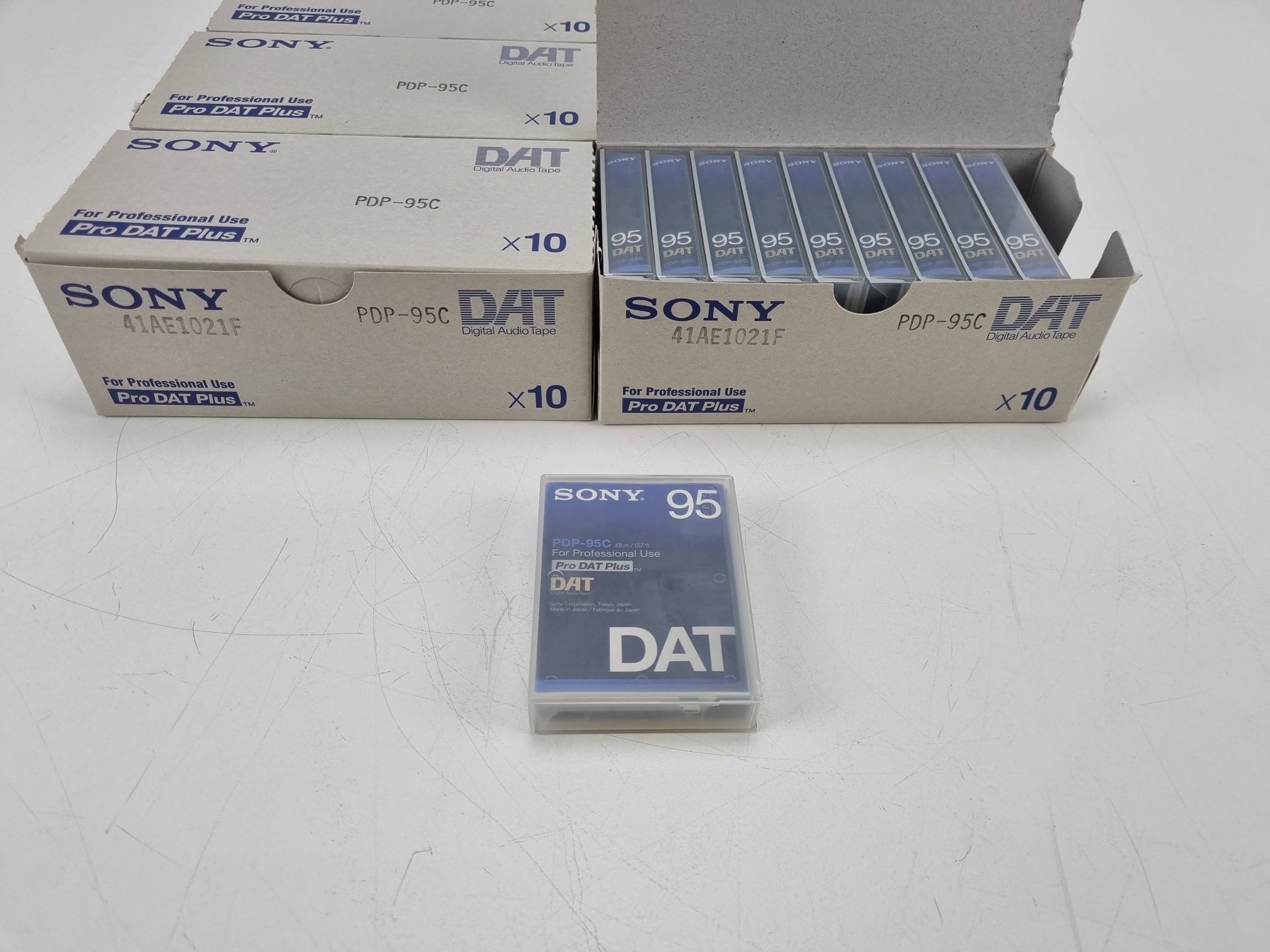 Sony PDP-95C - DAT-audiotape - 10 stuks in doos - Verkocht per doos!