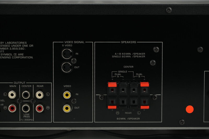 Yamaha DSP-E580 - Digital Sound Processor / Amplifier