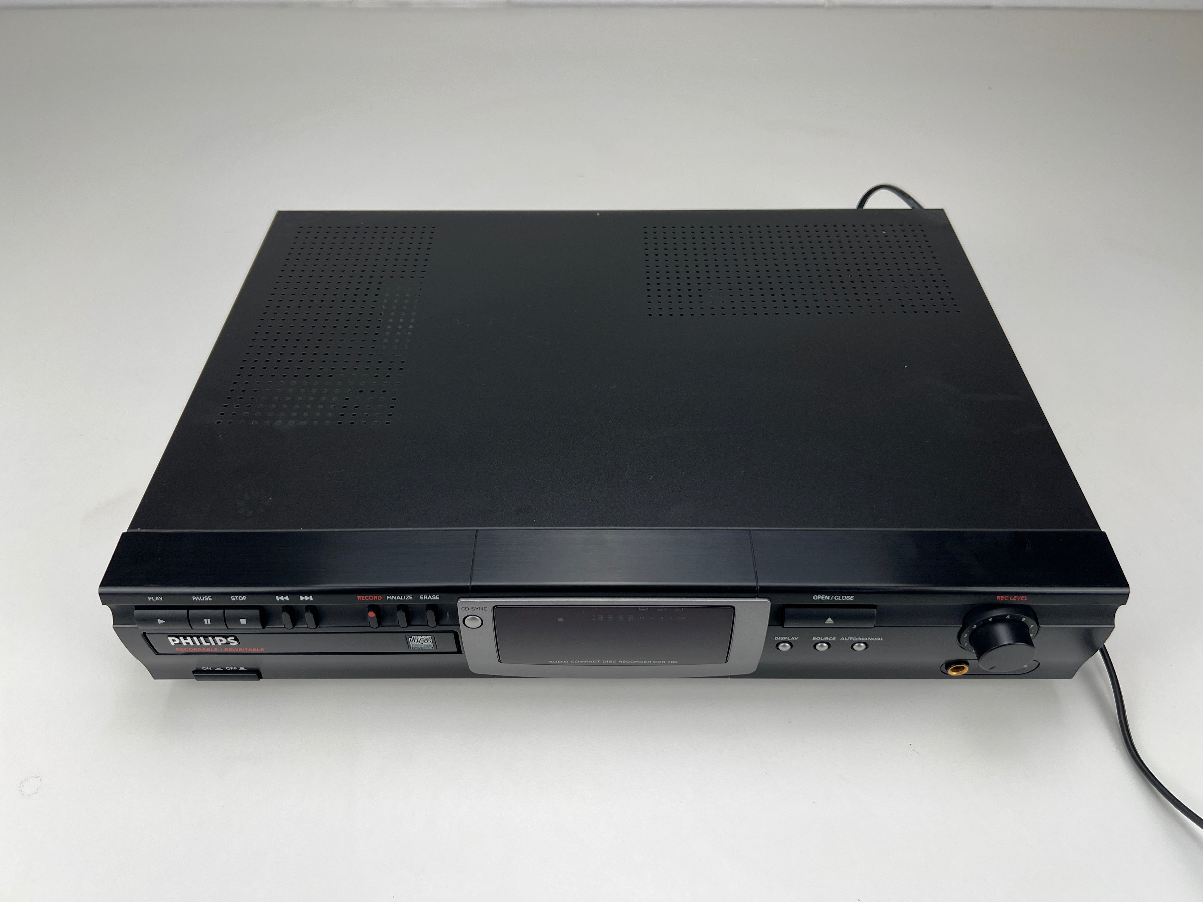 Philips CDR-760 - CD Player / Recorder