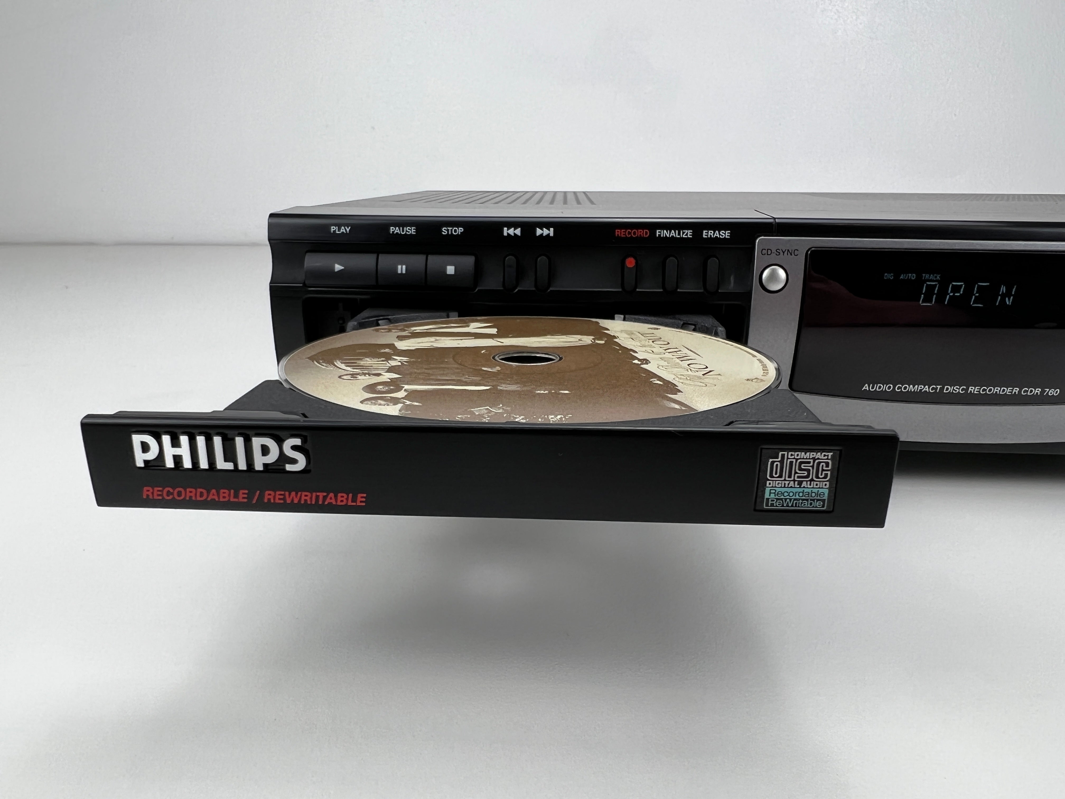 Philips CDR-760 - CD Player / Recorder