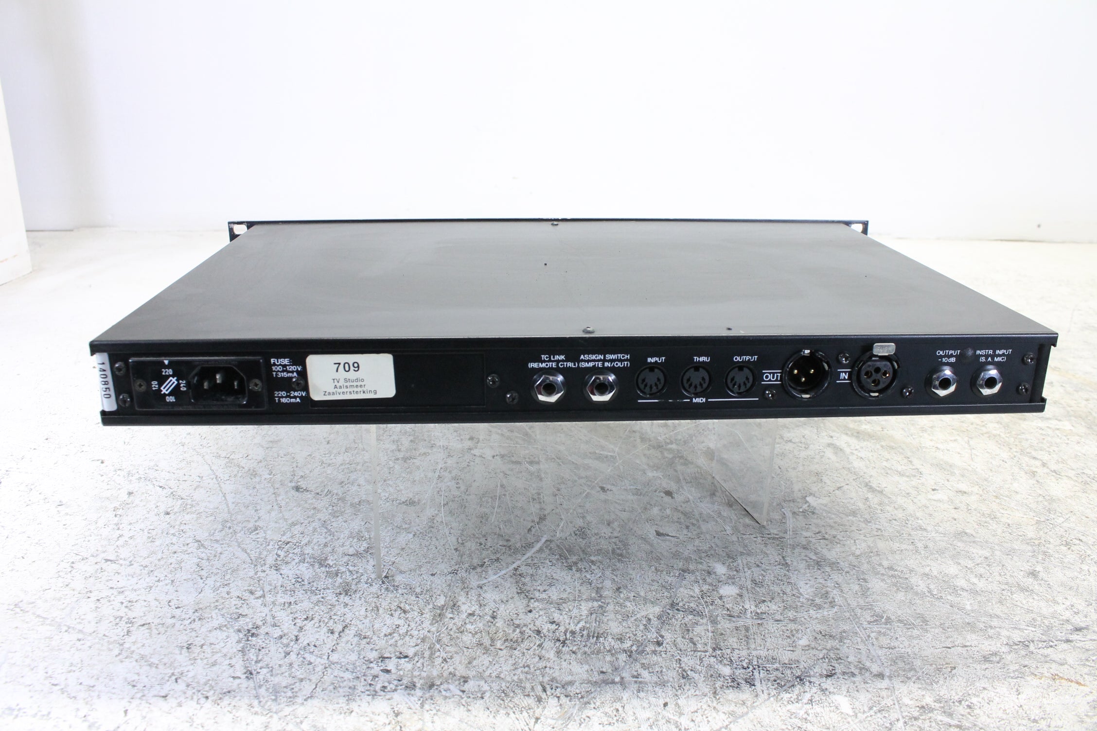 TC Electronic TC 1128X 28-bands grafische equalizer/spectrumanalysator (nr. 6)