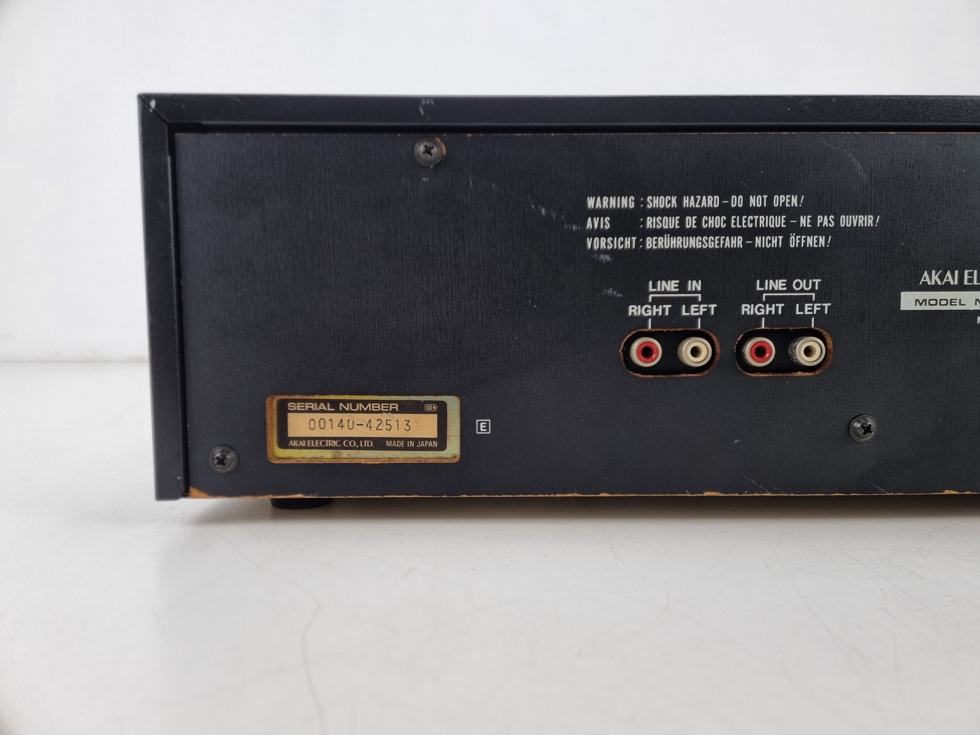 Akai HX-A1 - Stereo Cassette deck