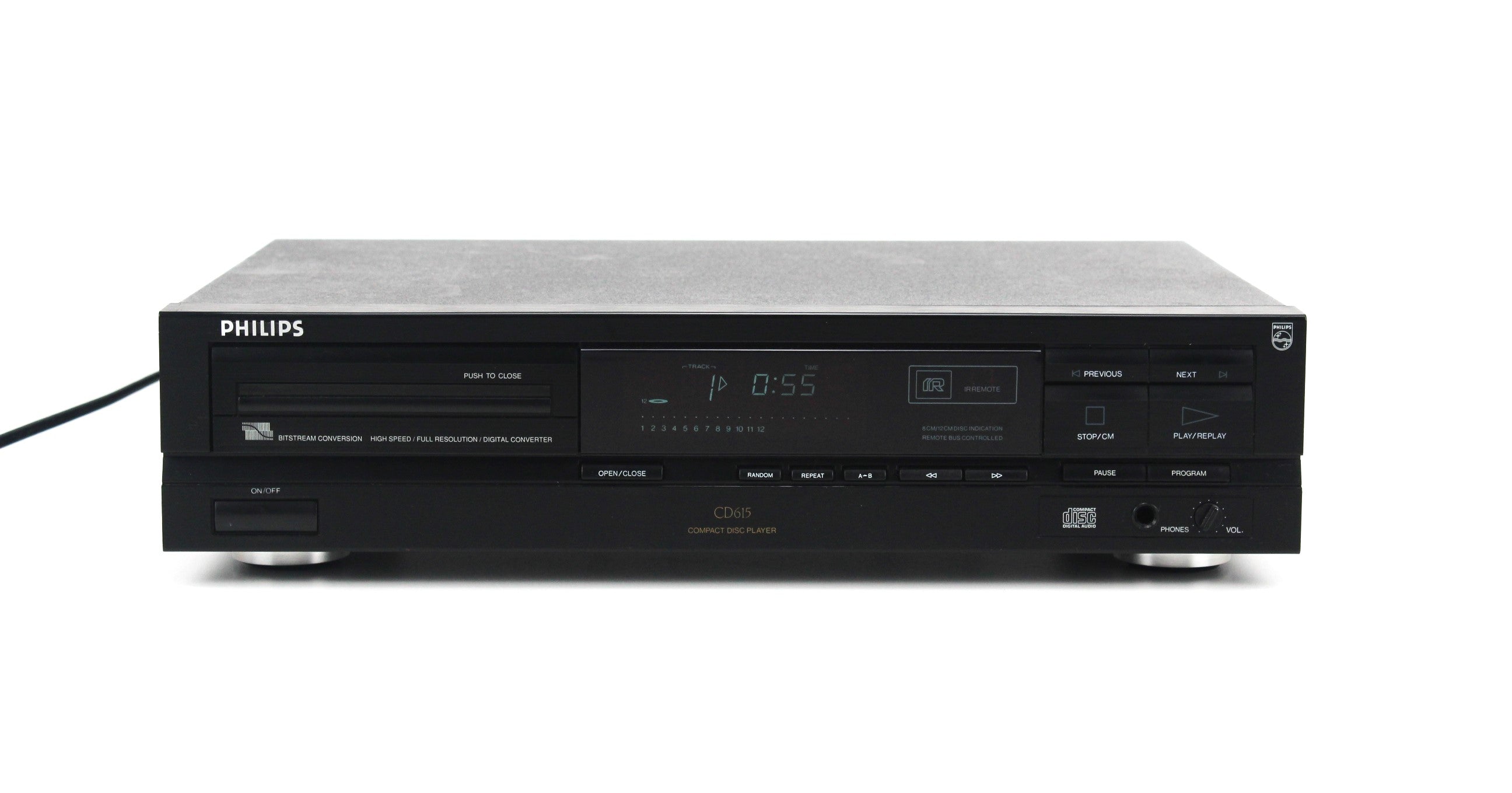 Philips CD615  Compact Disc - Working read description
