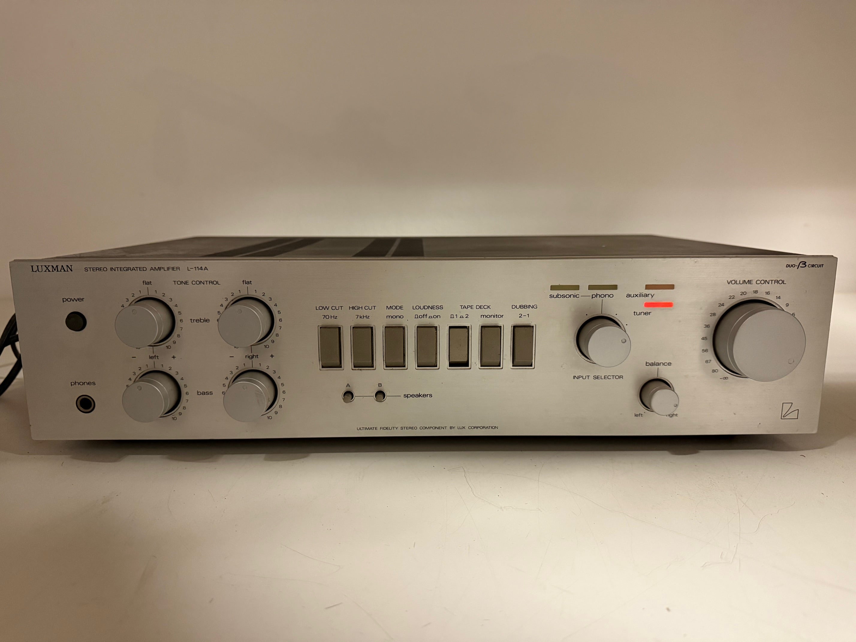 Luxman L-114A Stereo Integrated Amplifier