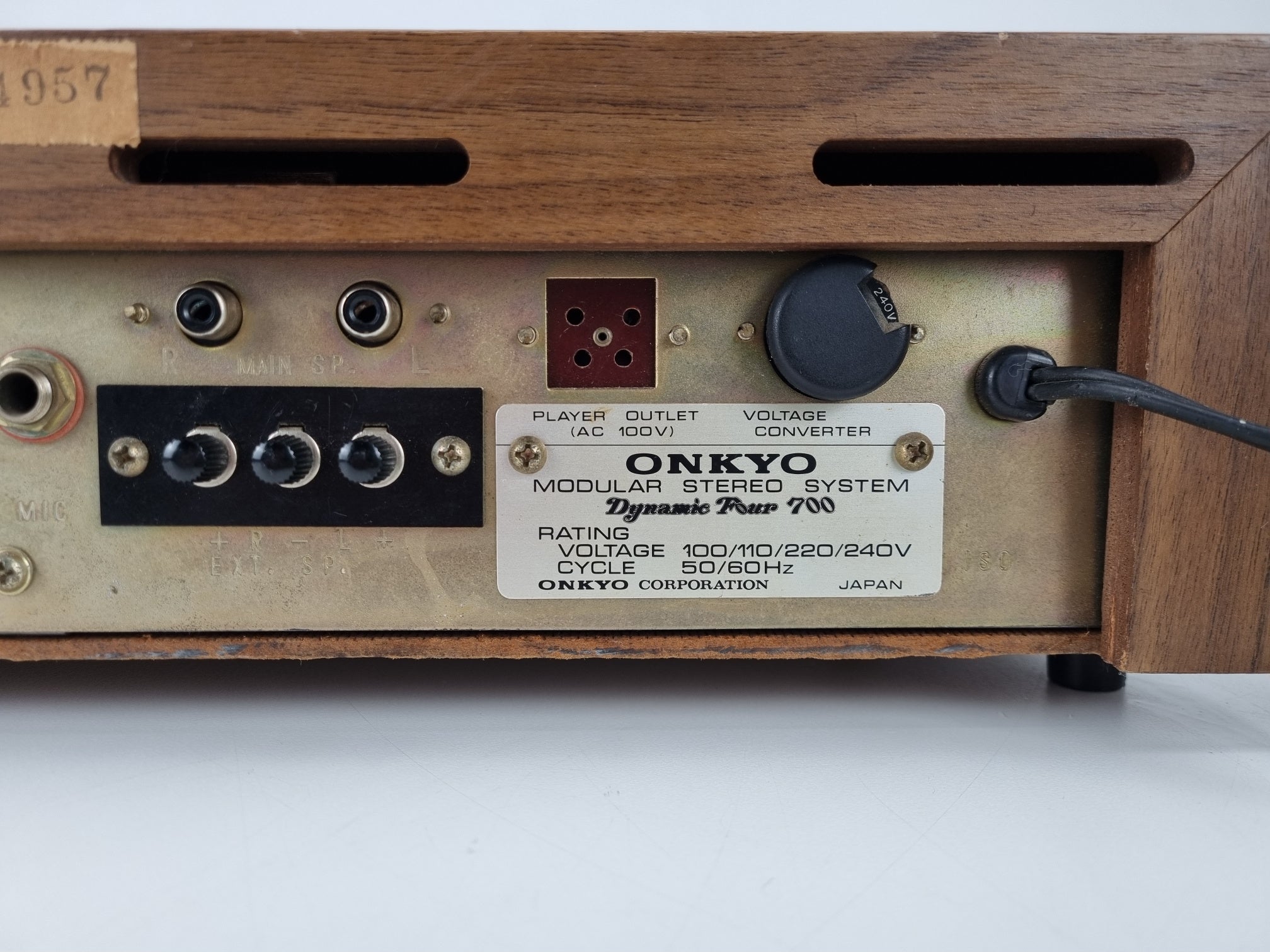 Onkyo Dynamic four 700 - stereo Amplifier- Serviced