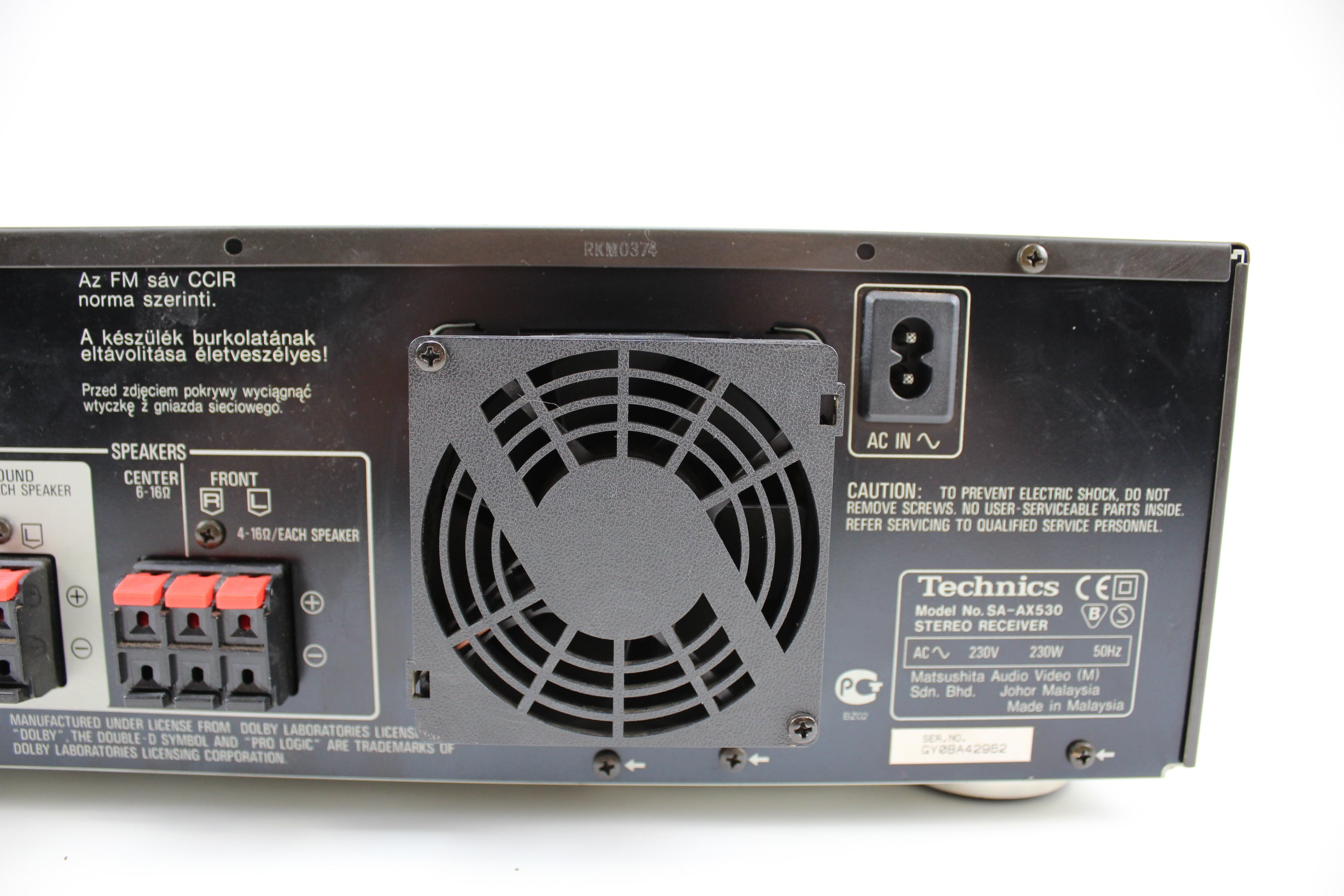 Technics SA-DX930 Stereo Receiver