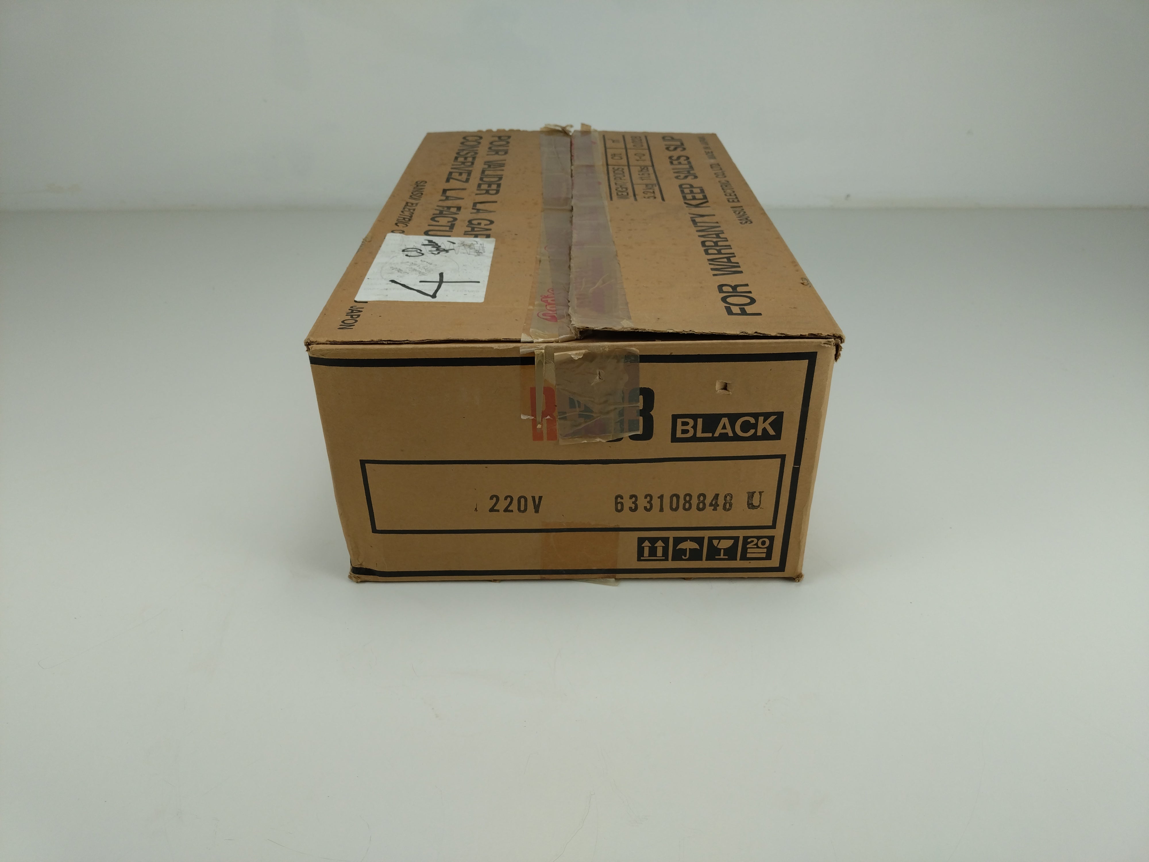 Sansui R-303 receiver used in original box