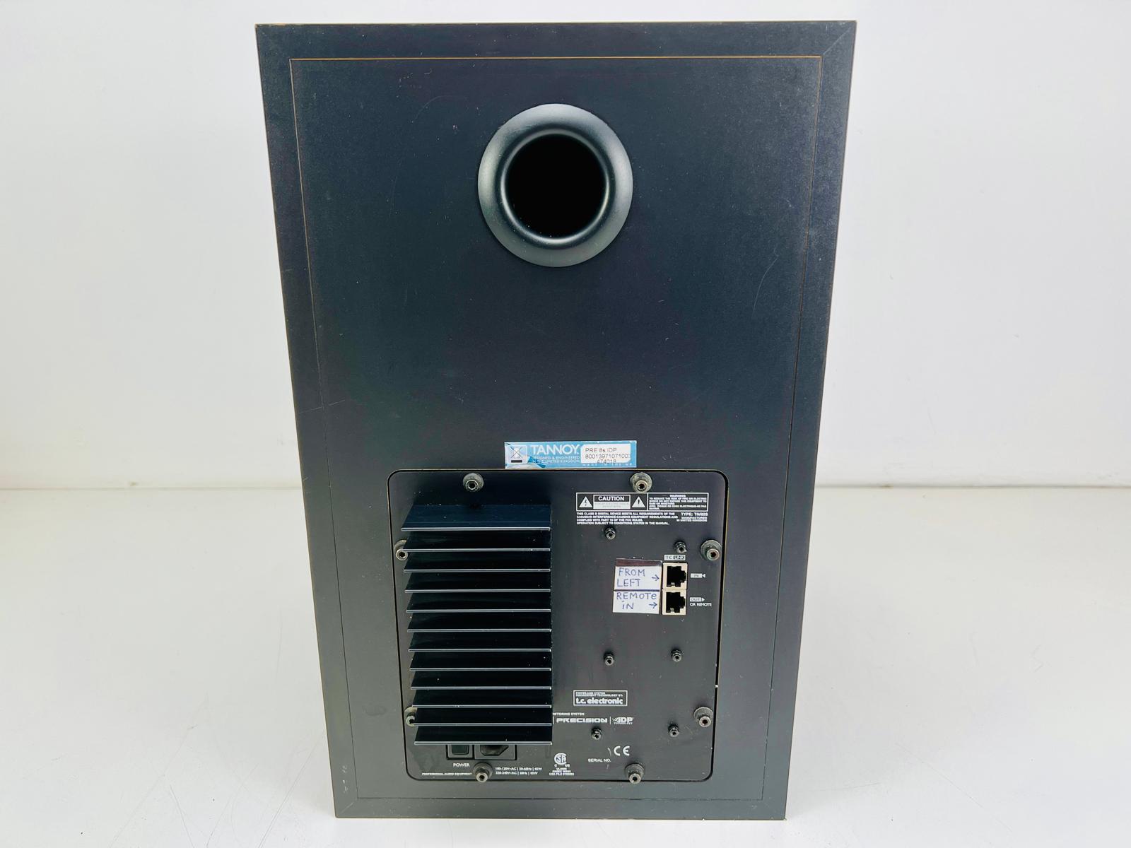 Tannoy PRECISION 8 IDP Nearfield Monitors Pair and TS112 12" Network Subwoofer